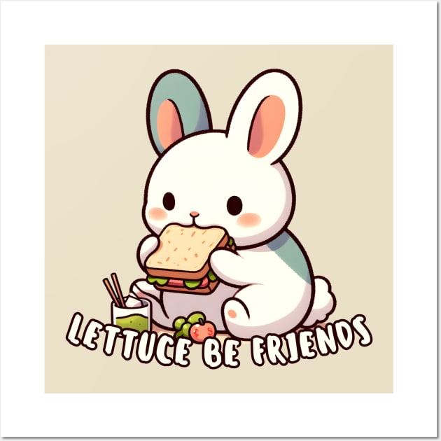 BLT rabbit Wall Art by Japanese Fever